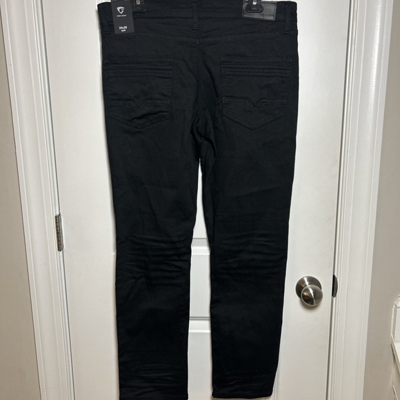 FRIED-DENIM BLACK JEAN 34X30 THE QUINTESSNCE OF STRETCH AND COMFORTABLE DENIM - Picture 2 of 12